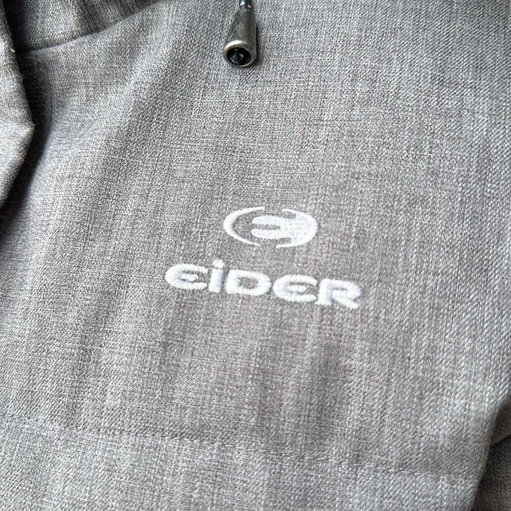 Gray Eider Down Insulated Ski Jacket - image 3